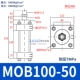 Thanh giằng Xi lanh thủy lực hai chiều Xi lanh nhẹ MOB 32/40/50/63/80/100-50/150/200LB-FA