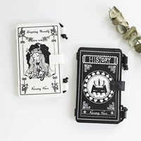 Vintage Castle Magic Book Leather Touch Screen Phone Case phiên bản tiếng Hàn của thủy triều sáng tạo Túi Messenger Túi sinh viên nhỏ túi đeo nam