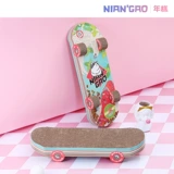 Рисовый пирог Niangao большой творческий скейтборд кошка захватывающие тарелку -устойчивый