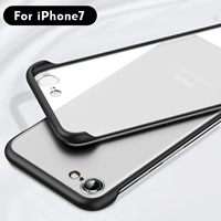 Apple 7/8/SE выделено [Upgrade Ultra-Thin-Roder] прохождение металлического металла черного цвета