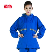 Áo mưa quần phù hợp với PVC chia thời trang Hàn Quốc người lớn cưỡi nam và nữ áo mưa