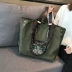 Phiên bản tiếng Hàn của túi du lịch đường ngắn nữ hoạt hình sequin nâng hành lý kém Phiên bản tiếng Hàn của túi đeo vai dung tích lớn - Túi du lịch Túi du lịch