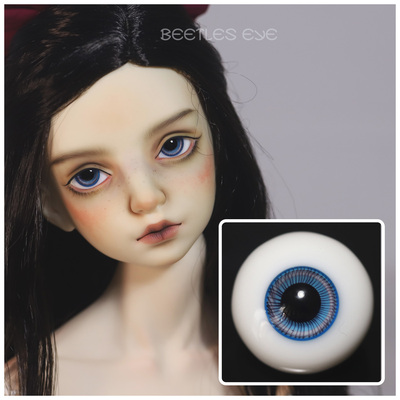 taobao agent [Dolly Planet] BJD/SD/DOLL Wawa with handmade blue glass-eye real style S-19