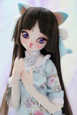 taobao agent Officially authorized-American genuine [Aimerai] Lan-Lan-Cat Series Cat Cat Woman BJD Doll