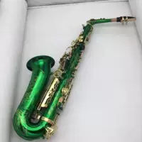 Усовершенствованный индивидуально -приготовленный двойной краски с зеленой средней средней частью саксофона/воздуховода Musk Instrument/Lower e -Tune Sax