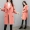 Áo phụ nữ phần dài Hàn Quốc 2018 mùa xuân mới caramel màu áo len đèn lồng tay áo, phong cách áo len áo khoác nỉ