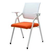Оранжевый одно кресло стандартный издание белая полка (формат хлопка)