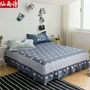 100% cotton bed bed bed bed cover one single Hàn Quốc đơn giản ga trải giường cotton 1.2 1.5 1.8 2 m - Váy Petti giường váy