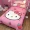 Hello Kitty phim hoạt hình cotton bốn mảnh trẻ em công chúa gió cô gái kt mèo bông tấm chăn bao gồm giường ba mảnh - Bộ đồ giường bốn mảnh