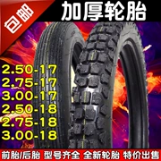 Lốp xe mới 3.00-18 250-17 lốp xe máy 300-18 2.75-18 phía sau lốp xe phía trước bàn