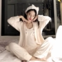 Đồ ngủ mới của Hàn Quốc gợi cảm cho phụ nữ mùa thu đông áo kiểu nữ đẹp