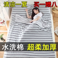 Rửa bông ở khách sạn trên bẩn túi ngủ du lịch chống bẩn giường đơn giản cotton xách tay khách sạn kinh doanh người lớn duy nhất đôi túi ngủ văn phòng loại nào tốt