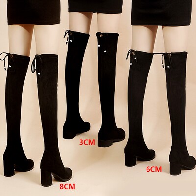 taobao agent Martens, elastic demi-season high high boots, 2023 collection, suitable for teen