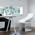 Hiện đại kho creative thiết kế nội thất bột giấy ghế thép thủy tinh bow giải trí ghế ăn Đồ nội thất thiết kế