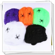 Halloween trang trí phòng thoát đạo cụ ma ám nhà nhện bông mô phỏng nhện tơ ma lễ hội bố trí cung cấp mạng nhện - Sản phẩm Đảng / Magic / Hiệu suất