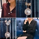 Chống ánh sáng trâm khóa pin nhỏ nhỏ hoang dã đơn giản vô hình khóa neckline mùa hè nóng phụ kiện đồ trang sức Nhật Bản và Hàn Quốc Trâm cài