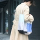 Túi vải nữ lười gió vải mẹ và con gái túi công suất lớn vai giản dị lớn túi cotton Nhật Bản và vải lanh túi văn học - Túi xách nữ