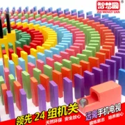 Domino 500 máy tính bảng 1000 trẻ em cạnh tranh tiêu chuẩn đồ chơi bằng gỗ Yiji dành cho người lớn