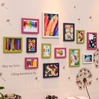 Белая розовая синяя и зеленая [цвет] 661K