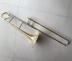 Nhạc cụ trombone đích thực thả B giai điệu tenor chuyển vị trombone kéo kéo trombone ban nhạc trường biểu diễn - Nhạc cụ phương Tây đàn nguyệt Nhạc cụ phương Tây