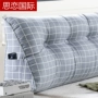 Tam giác giường giường tatami tựa lưng đệm sofa đệm tựa lưng gối dài gấp đôi gói mềm thể tháo rời và rửa được - Trở lại đệm / Bolsters gối trang trí sofa