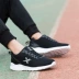 Mùa hè của nam giới lưới thoáng khí giày Hàn Quốc phiên bản của hoang dã thể thao giản dị giày giày đen thấp để giúp người đàn ông của giày chạy giày thủy triều giay the thao nam co thap Giày thấp