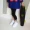 Cha mẹ và con gái mùa thu Quần áo trẻ em Hàn Quốc Quần áo bé gái và áo len cotton hai mảnh phù hợp với thời trang thể thao - Trang phục dành cho cha mẹ và con