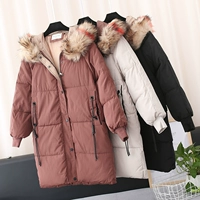 Áo khoác cotton cỡ lớn cho nữ thời trang mùa đông Chất béo mm200 kg của Hàn Quốc cộng với phân bón tăng mỏng áo phao siêu nhẹ uniqlo nữ