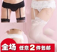 Mới sexy ren bên garter với hẹp bên ren kích thước nhỏ garter, có thể được sử dụng với vớ cao dây nịt đùi bằng da cho nữ