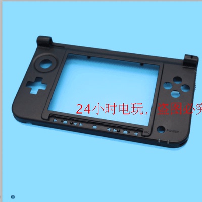 Подходит для корпуса 3DSLL, средней пластины, корпуса 3DSLL со стороны C, нижнего корпуса экрана 3DSLL, средней рамы 3DSXL, черного цвета.