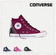 Diễn đàn kiểm tra - chính hãng Converse dây kéo ba lớp dây cao cấp giày vải xu hướng thường 545019 545020