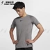 Giày thể thao nam Nike Pro thoáng khí và nhanh khô, co giãn chặt chẽ áo thun ngắn tay 838094-010-091 - Áo phông thể thao áo thun thể thao nam chính hãng Áo phông thể thao