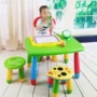 Chi nhánh. Đồ chơi trẻ em mẫu giáo học bàn ghế trẻ em nhựa trẻ em nhà chống trượt bộ bàn ghế - Phòng trẻ em / Bàn ghế bàn ghế mầm non