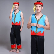 Miao trang phục Vân Nam cucurbit trang phục múa thiểu số Quảng Tây Zhuang Li quốc tịch Tujia biểu diễn nam