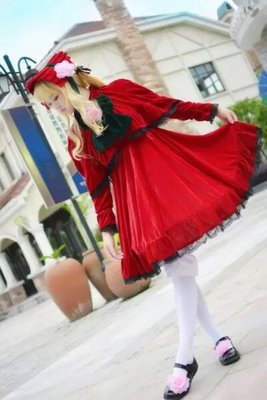 taobao agent Rose Girl COS Real Red Cosplay Anime Server