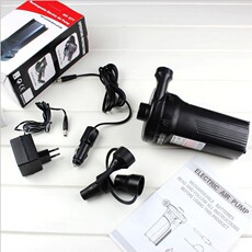 Насос 蓄电泵充气游泳池气床垫沙发车载充电气泵充气船皮划艇打气筒抽气 Smayda