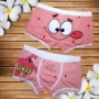 2 bông phim hoạt hình vài đồ lót nam boxer nữ tam giác anime dễ thương đảng big sao miếng bọt biển bé quần lót nam cotton thun lạnh