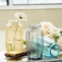Bình thủy tinh đơn giản sáng tạo hình bát giác Mô phỏng hoa khô hoa phong phú tre cắm hoa Phòng khách trang trí trang trí - Trang trí nội thất cách trang trí phòng ngủ nhỏ