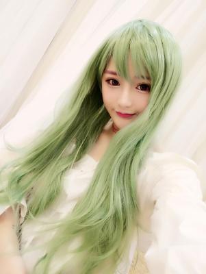 taobao agent Girl growth curly wig mid -long hair wig women's pear head realistic jiafa hairstyle free shipping loli hair
