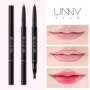 UNNY tự động môi lót không thấm nước bền giữ ẩm không đánh dấu matte lip bút chì đậu dán son môi bút đích thực 	son bút chì mamonde màu hồng đất