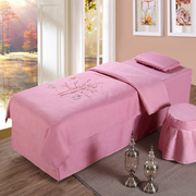Cao cấp bông vẻ đẹp giường bao gồm bốn bộ massage vẻ đẹp cơ thể 4 bộ thẩm mỹ viện có thể được tùy chỉnh