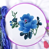 SU Embroidery Emelcodery DIY Основной комплект по часовой стрелке Сканирующее платок