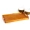 Khay bánh mì nâu hình chữ nhật khay gỗ rắn tấm gỗ tấm gỗ tấm Nhật Bản tách trà khay - Tấm