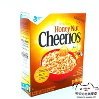 Бесплатная доставка Канада Импортированная общая мельница Cheerios Honey Oat Ring 750G Одиночная коробка вышла -на раннее питание
