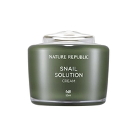 Hàn Quốc NatureRepublic Nature Snail Cream dưỡng ẩm nuôi dưỡng và phục hồi độ đàn hồi làm dịu da - Kem dưỡng da kem dưỡng ẩm skin1004