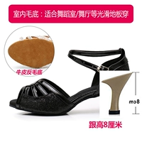 Черный 8 см каблука (внутренняя основа для волос)