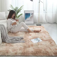 Плюшевый скандинавский журнальный столик для спальни для кровати, ковер, популярно в интернете, сделано на заказ
