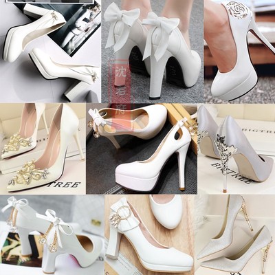 taobao agent Fate/Zero Saber tenth anniversary wedding flower wedding dress shoes Altolia Cosplay wedding shoes