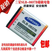 Máy ảnh Samsung SLB-0837B pin màu xanh L201 NV10 L83T NV20 NV15 NV8 - Phụ kiện máy ảnh kỹ thuật số