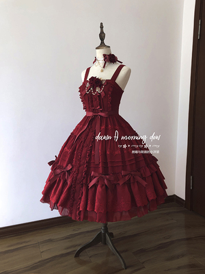 taobao agent Rose Girl ---- Dochemical Du Lulu spot dress